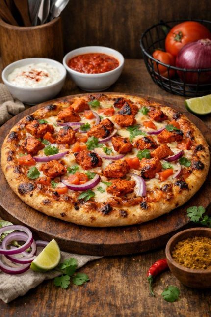 Chicken pizza